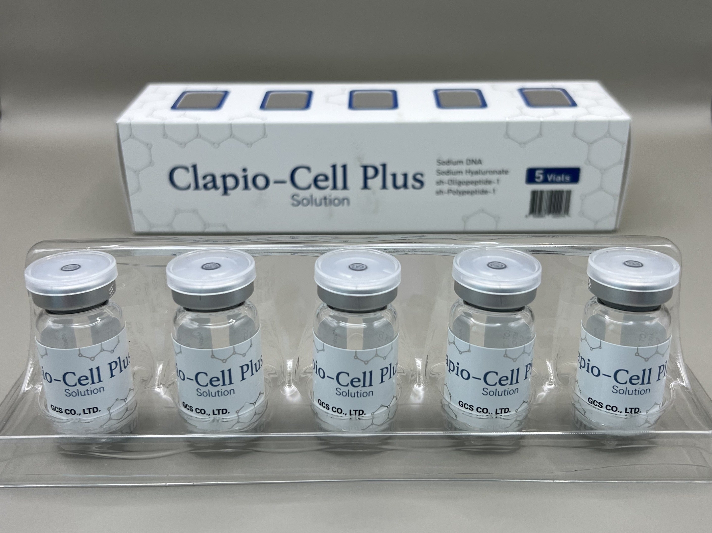 Clapio Cell Plus Serum bottles | Face vital