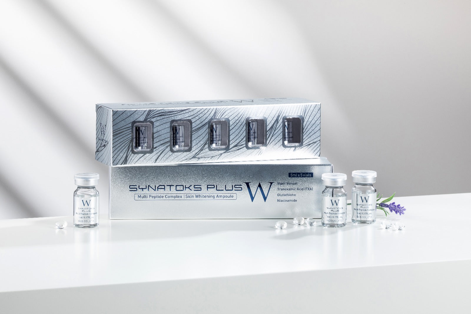 Synatoks Plus W: Effective serum for whitening, skin-elasticity  FACE VITAL