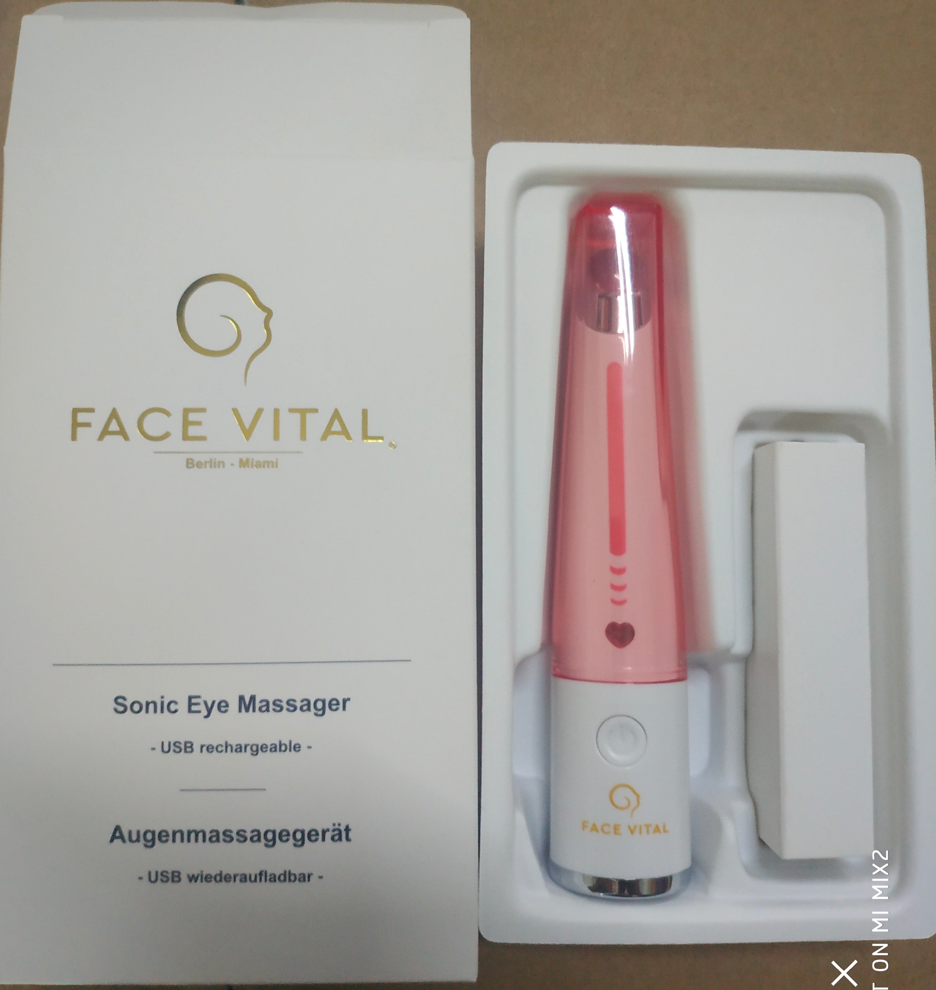 Face Vital Eye Massager | Under Eye Massager For Dark Circles 